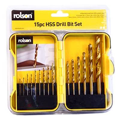 Rolson 48704 15pc HSS Bohrerset von Rolson